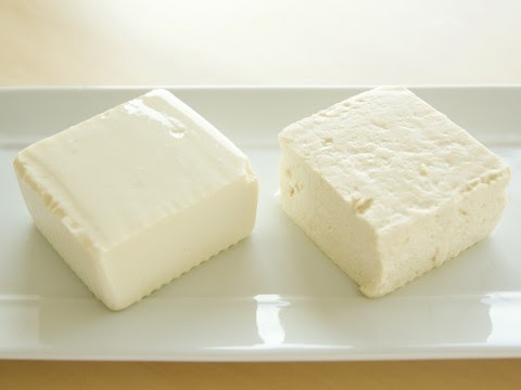 Type of Tofu  - Kinugoshi and Momen
