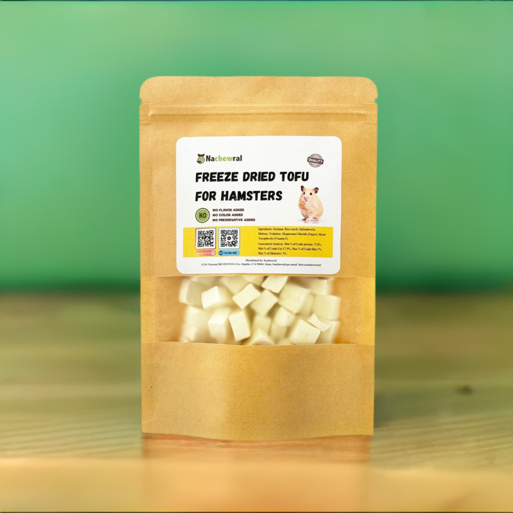 Freeze-Dried Tofu for Hamster, Rabbit and small animals 28g